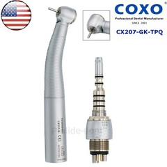 US COXO Dental High Speed Fiber Optic Air Turbine Handpiece fit Kavo Multiflex