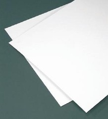 WHITE STYRENE POLYSTYRENE PLASTIC SHEET .060″ THICK 24″ X 48″ VACUUM FORMING^