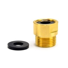 7/8″ Male Pipe x 1/2″ Female Pipe Adapter, Brass, Pipe Fitting