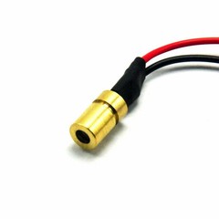 20pcs Red 650nm 5mW Focusable Dot Laser Diode Module 3V 6x10mm Brass