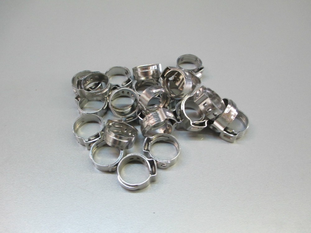 Oetiker 14.0mm Beverage Clamps. Bag of 25.