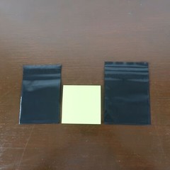New Flat Black Plastic QuickQlick™ Bags Pouches Variety Quantities Sizes