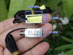 1x DC12V Push Pull Type Solenoid Electromagnet Micro Solenoid Magnet Stroke 4mm