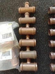 Lot Of (15) Viega ProPress Tee (SEE ITEM DESCRIPTION)