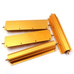 RX24 5/10/25/50/100/200/300/500W Power Golden Aluminium Wire wound Resistors