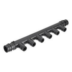 2 PCS EFIELD 6 Ports Open Pex-A Expansion Poly Manifold 3/4 Trunk, 1/2″ Ports