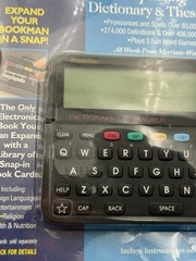Franklin Bookman MWS-840 Electronic Speaking Dictionary Thesaurus Encyclopedia
