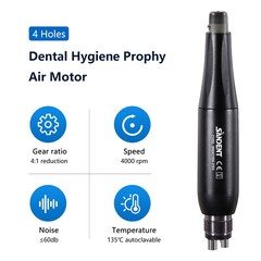 Dental Teeth Polishing Polisher Hygiene Prophy Handpiece 2 Holes 4Holes