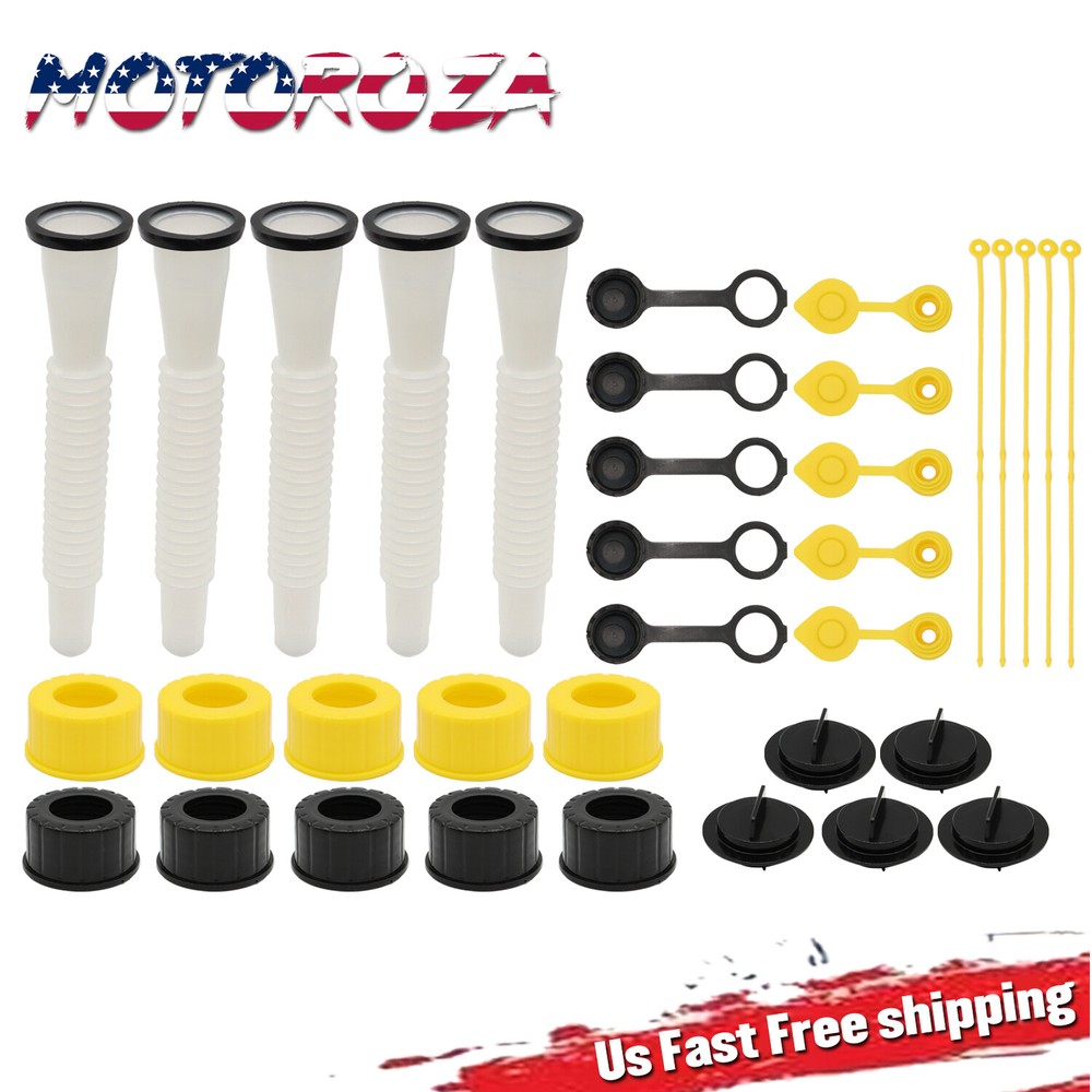 5 SETS Replacement Gas Can Spout Fit For Blitz Midwest Scepter Briggs&Stratton