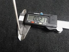 8″ L x 0.062 OD x 0.020” ID SINGLE BORE ALUMINA CERAMIC TUBE No.: 175