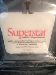 5 NEW SUPERSTAT 9500-30 Modified Collagen Hemostat 115mm X 115mm (4.5″x4.5″)