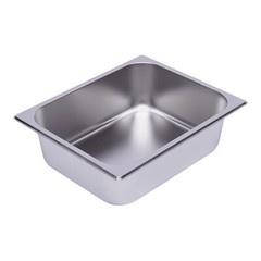 6 Pack 4″ Deep 1/2 Size Stainless Steel Steam Table Pans Hotel Food Prep Pan NEW