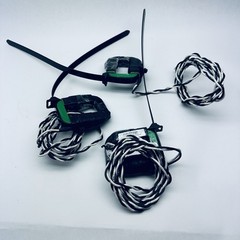 Lot of 3 Current Transformer 512274-050, 50-400Hz, 200.5Amp