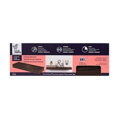 High & Mighty 18″ Modern Floating Shelf Holds Up To 15lb, Espresso (Open Box)