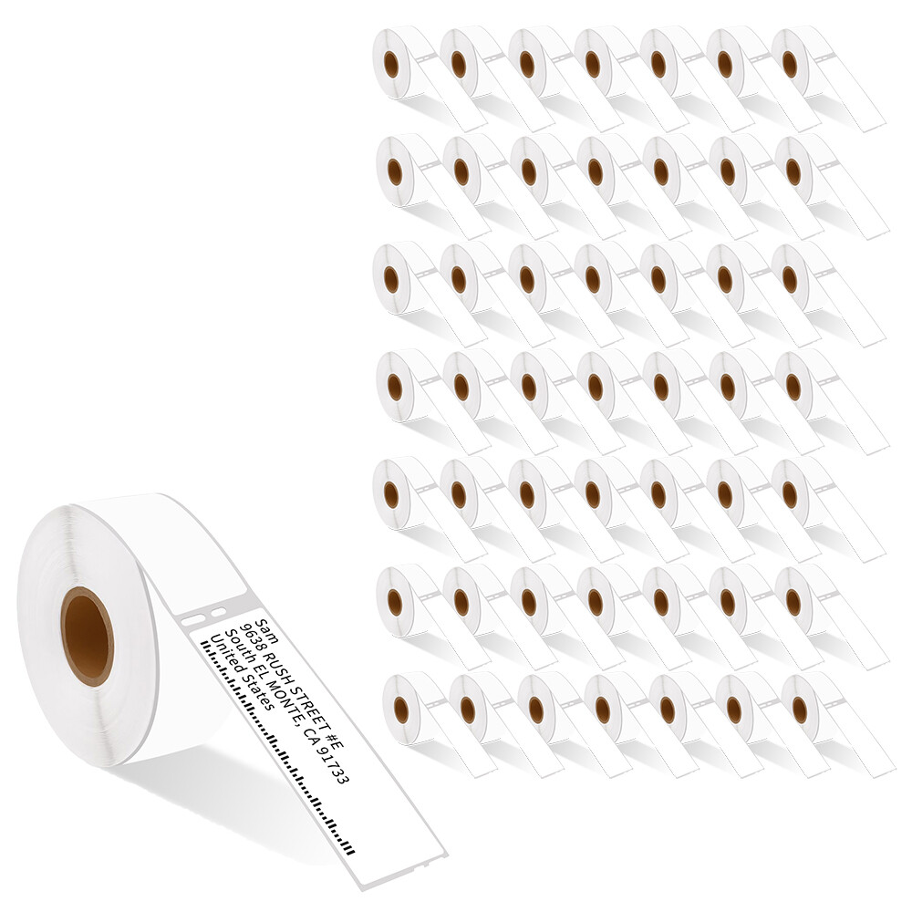 Direct Thermal Label 30252 Compatible with Rollo DYMO 4XL&Zebra Desktop Printer