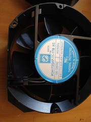 ORION FANS OA172SAP-11-1TB 2 Fans XC AC100-125V 0.35/.040A 17CM fan
