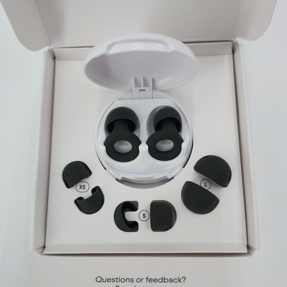 Loop Quiet 2 Noise Reduction Earplugs 14/21 Black New Open Box