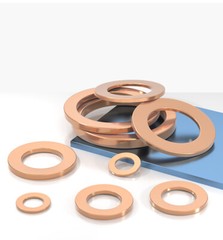 Metric Copper Sealing Washers Flat Gasket Rings Form A DIN 7603 A – M3 – M60