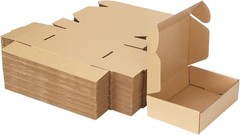 7x5x2 Inches Shipping Boxes Pack of 50, Small Corrugated Cardboard Box for Ma…
