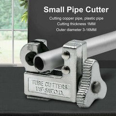 Mini Pipe Tubing Cutter 1/8″ to 5/8″ OD Copper Brass Aluminum Cutting HVAC Plumb