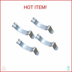 4Pcs Car Air Filter Clips, Metal Carbon Steel Air Cleaner Cover Clip Housing Box