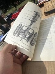 Allis Chalmers Model CA TRACTOR Manual Illustrated Parts List Rare Old