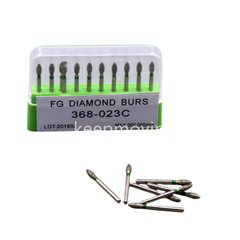 Dental Diamond Burs FG Pointed Football 368/023C Coarse Grit High Speed Bur