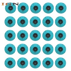 25× 3 inch 36 Grit Aluminum Oxide Roll Lock Die Grinder Sanding Grinding Disc US