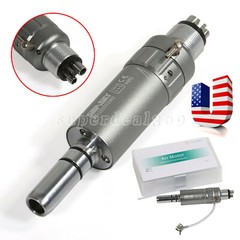 Slow Low Speed Handpiece Straight Contra Angle Air Motor 4 H Dental