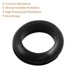 12PCS 25mm Rubber Grommets Wire Hole Protectors Cable Insulation 1 Inch ID
