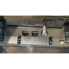 Lot of 3 Panasonic KX-T7633 Digital + KX-T7603 Add-On Key Module Telephone Black