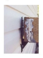 6 pcs Ledger Brackets Solid Steel Construction 12″ Ledger Board Hanger Black