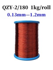 QZY-2 180C Enameled Copper Wire 1kg 0.13-1.2mm Motor Coil Winding DIY Repair