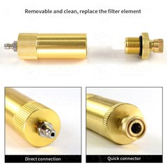 Oil-Water Seperator For High Pressure Air Compress Tire Pump PCP 30MPA 4500PSI