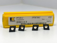 Kennametal CPMT3251LF CPMT09T304LF | New Carbide Inserts | Grade KC935 | 9pcs