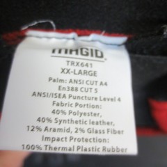 Magid T-REX Primal SeriesTRX641HB Mechanic Style Halliburton Impact Glove – XXL