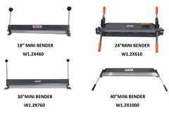 KAKA INDUSTRIAL W-1818, 18-Inch Mini Sheet Metal Bending Brake