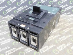 USED SquareD LA400 LAL36400 Circuit Breaker 600VAC 250VDC 400A TypeS4 Green Face