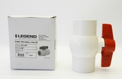 New Legend S-601 1-1/2″ PVC Ball Valve 201-407