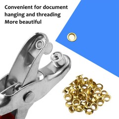4mm Shoe Eyelet Lace Punch Pliers Rivet Plier Hole Punch Tools Leather DIY