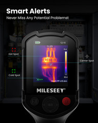 Mileseey Thermal Imaging Camera 320 × 240 IR Resolution 50 HZ Dual Camera