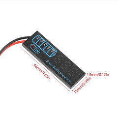 1pc DC7-40V Battery Level Indicator 12V-48V LED Voltage Capacity Tester – NEW
