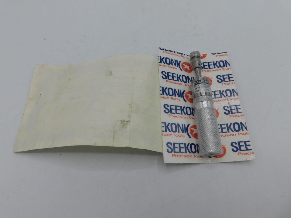 Seekonk MC-10H Pre Set Torque Screwdriver 1/4″ hex 14 in/ozs NEW Cal 1/9/2020