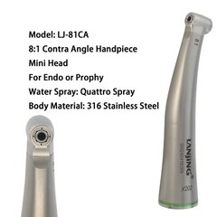 Dental Endo Handpiece 6:1 8:1 10:1 Contra Angle Fiber Optic fits Dentsply NSK