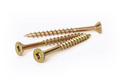 Square Bugle Head #8×3″ Coarse Thread Exterior Zinc Yellow Screw (90 pcs)