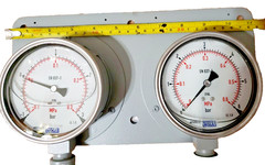 WIKA EN 837-1 / EN8371 Pressure Dual Gauge 0-0.3 MPa 0-3 Bar, 0-0.6 MPa 0-6 Bar