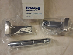 BRADLEY 5084-00 Commercial Toilet Paper Roll Dispenser Stainless Surface Mount