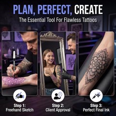 Element Tattoo Pen Marker for Skin – Body & Face Surgical Stencil Temporary