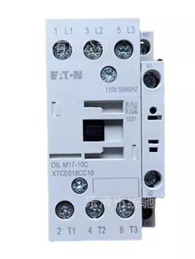 1pcs EATON AC Contactor DILM17-10C AC110V 50/60Hz XTCE018CC10