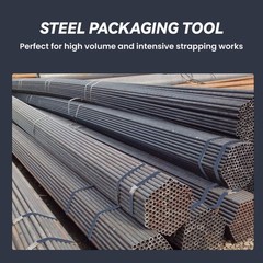 U.S. Solid Manual Strapping Kit for 1.25 in Steel Metal Banding